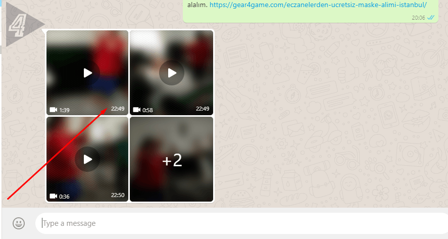 whatsapp web video indirme 1