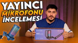 Fifine Ampligame A6T RGB USB Yayıncı Mikrofonu ürün incelemesi ve yorumu