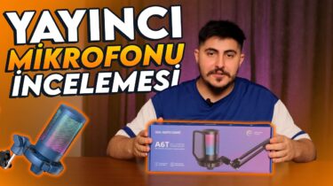 Fifine Ampligame A6T RGB USB Yayıncı Mikrofonu ürün incelemesi ve yorumu